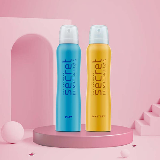 Gift Box with Play and Mystery Deodorant (150ml each)