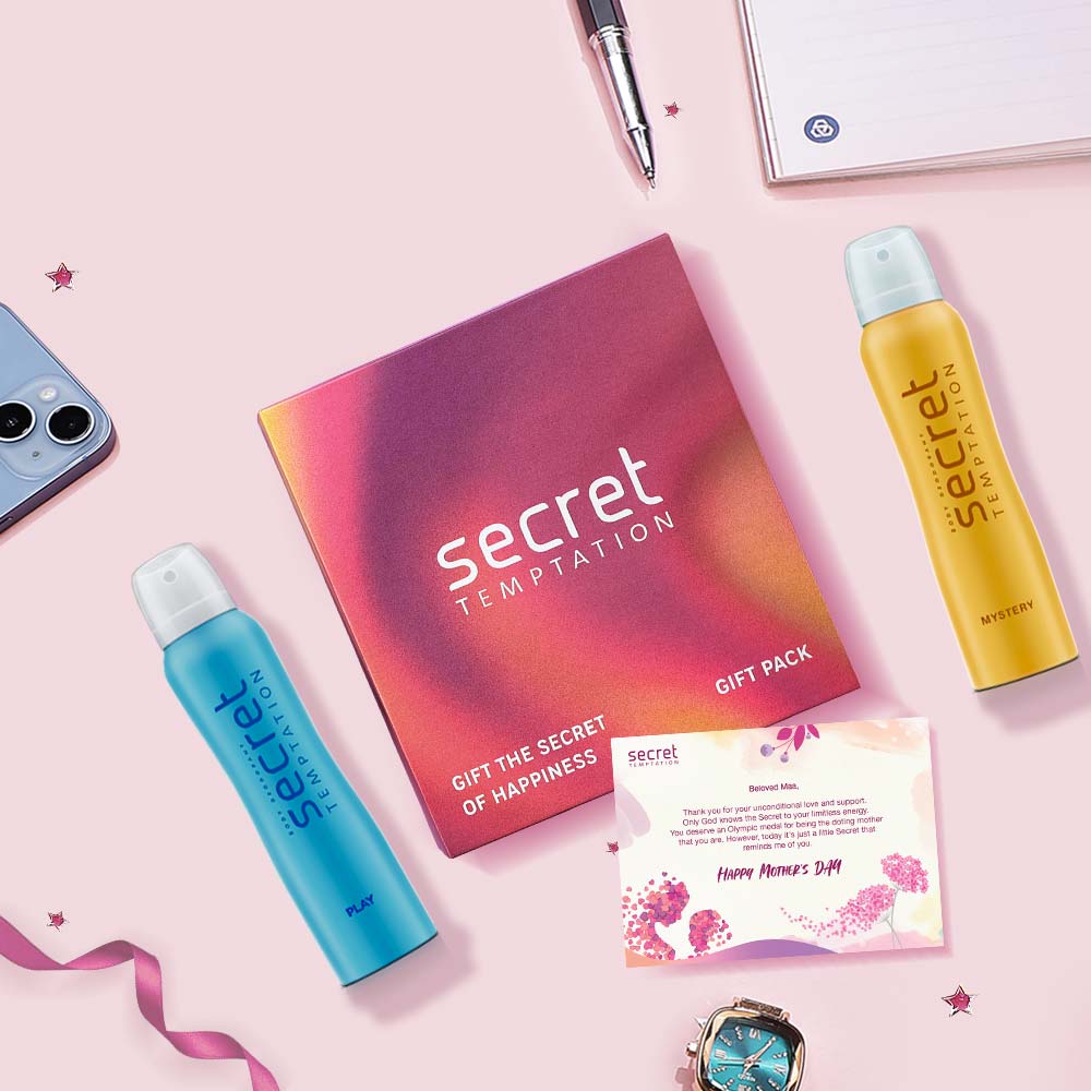 Gift Box with Play and Mystery Deodorant (150ml each)