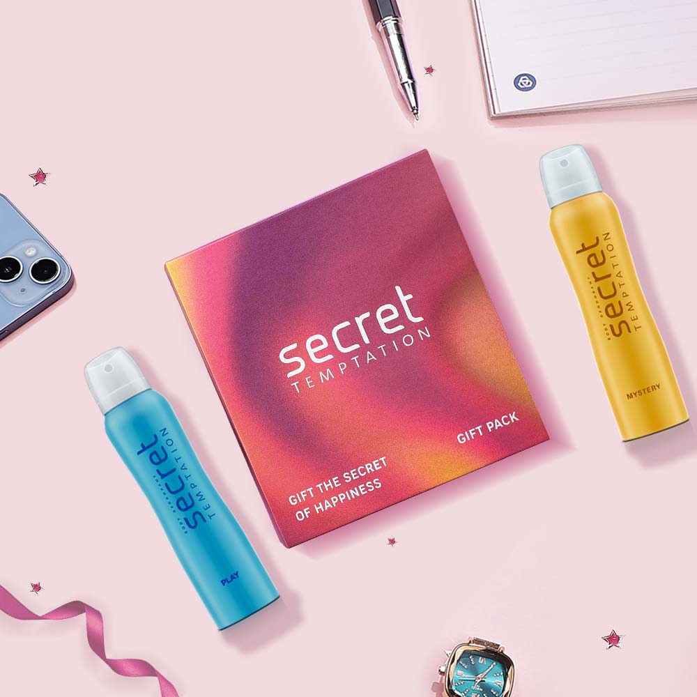 Gift Set with Play and Mystery Deodorant (150ml each)