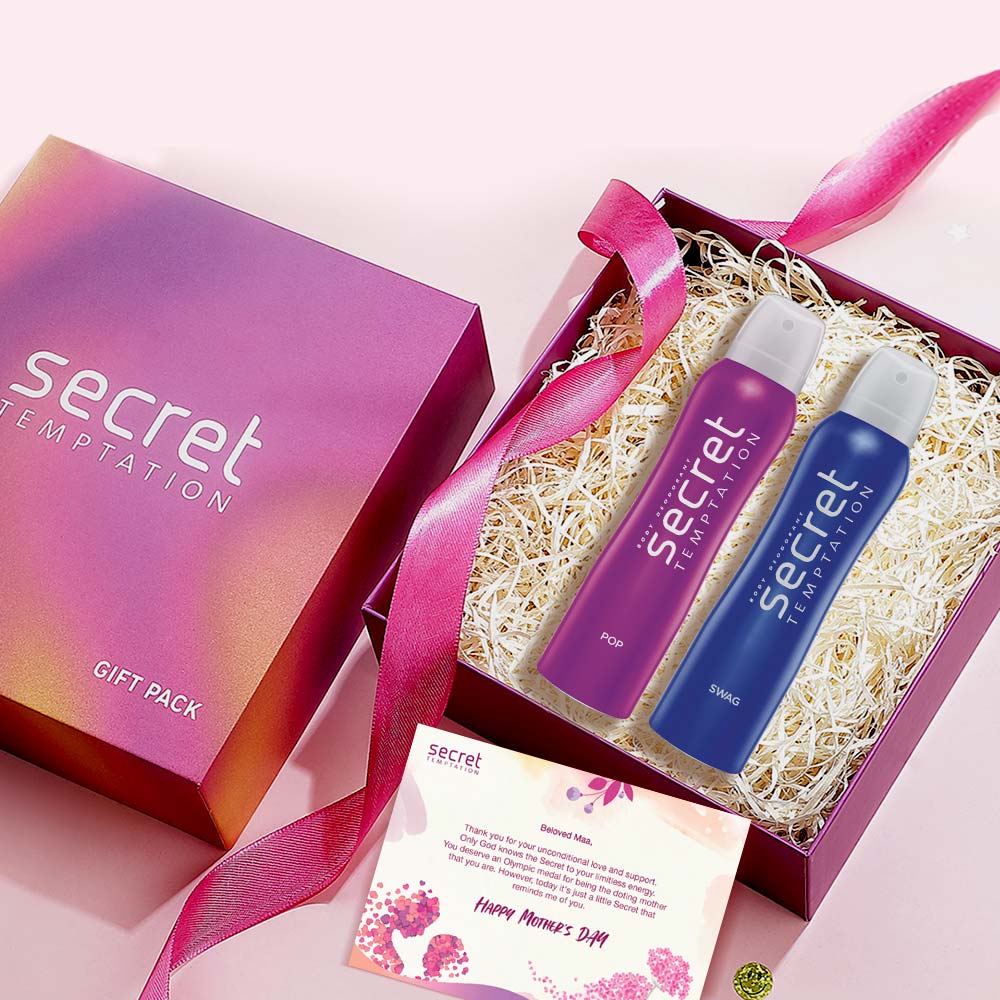 Gift Box with Pop and Swag Deodorants (150ml each)