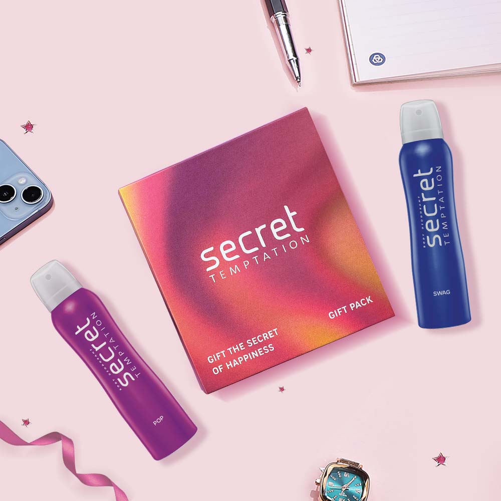 Gift Pack with Pop and Swag Deodorants (150ml each)