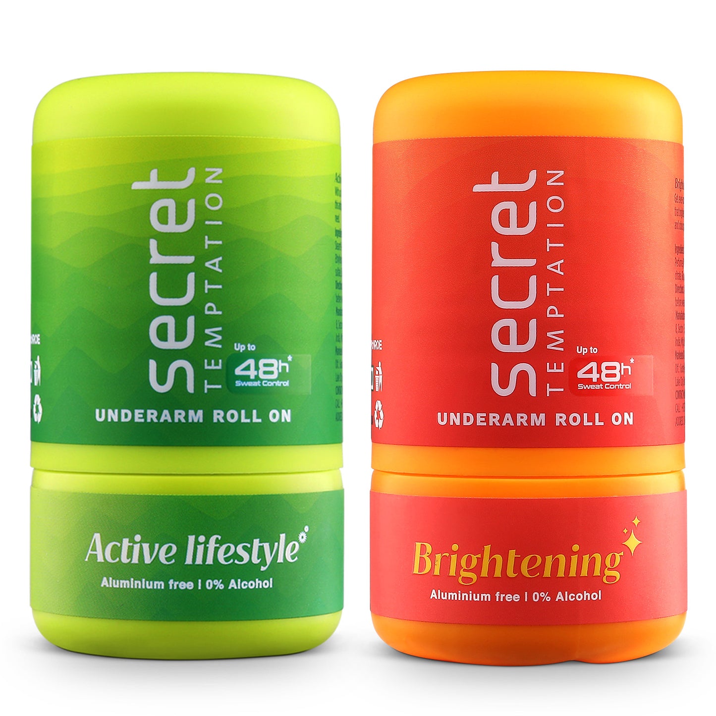 Active Lifestyle and Brightening Roll On, Pack of 3 (50ml each)