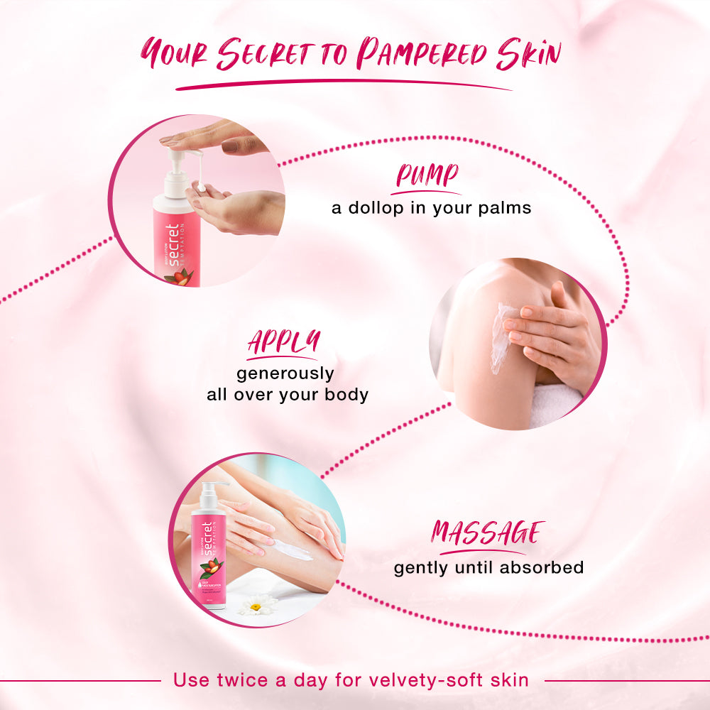 Body Lotion for Women: How to Apply