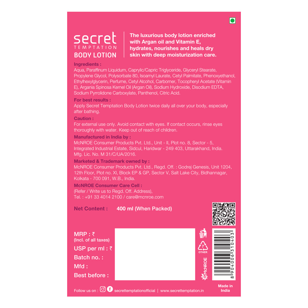 Body Lotion 400ml