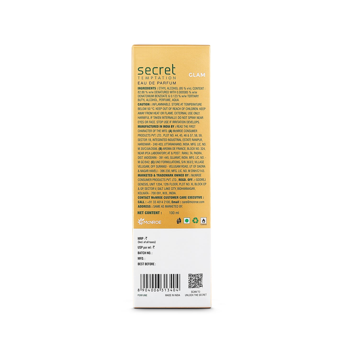 Glam Perfume 100ml