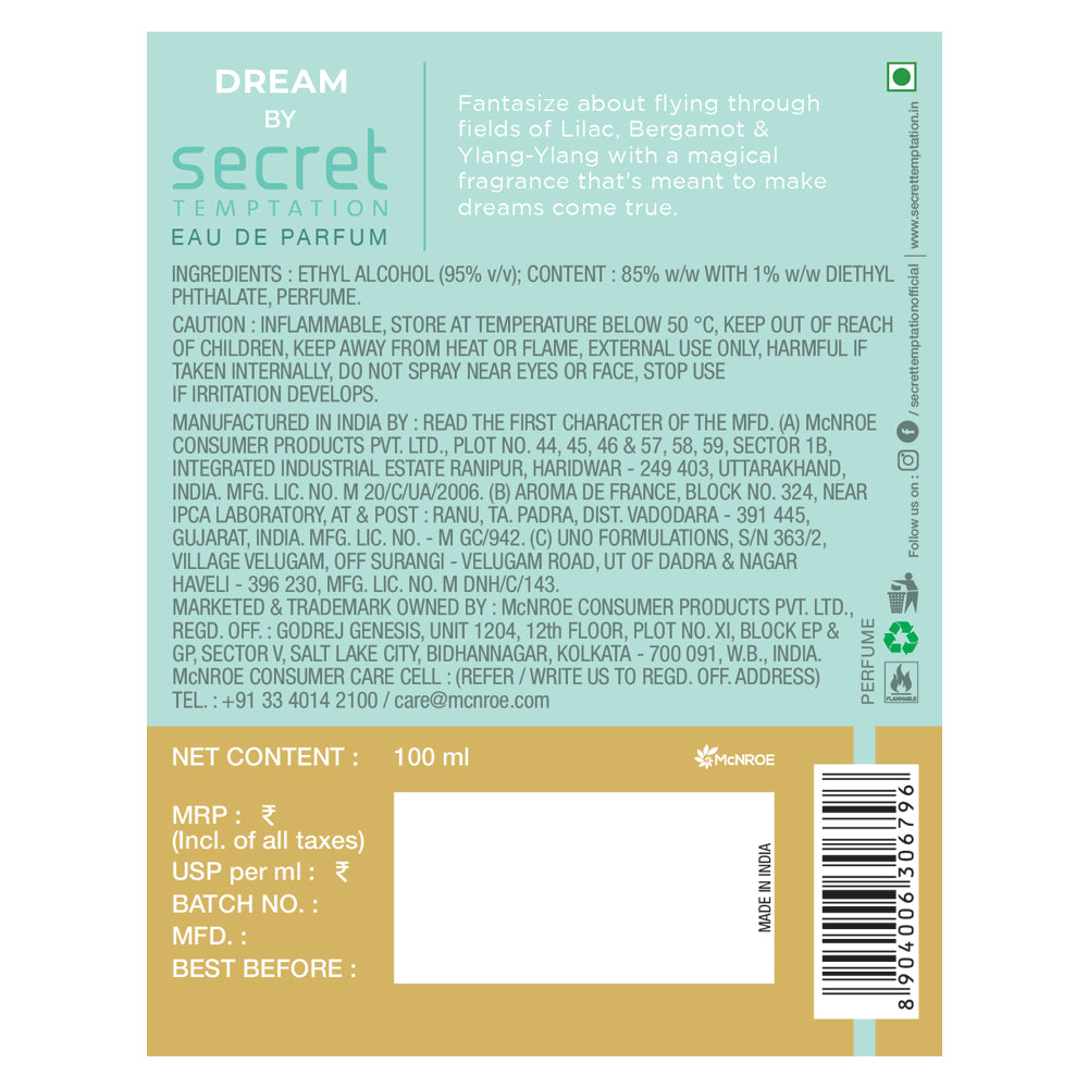 Deodorant and Perfume Gift Set
