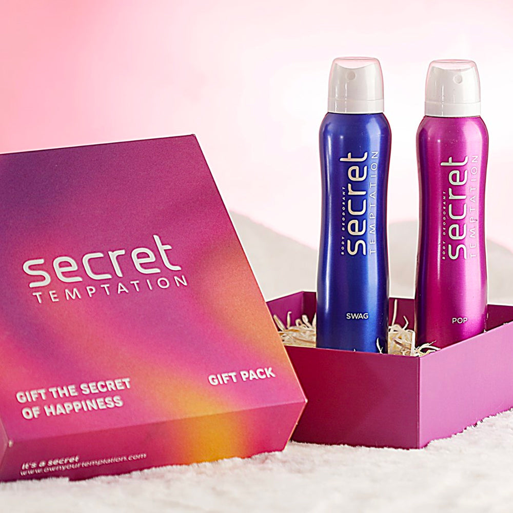 Gift Pack with Pop and Swag Deodorants (150ml each)