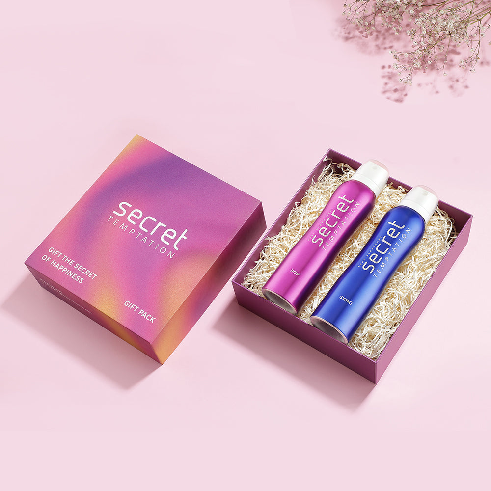 Gift Pack with Pop and Swag Deodorants (150ml each)