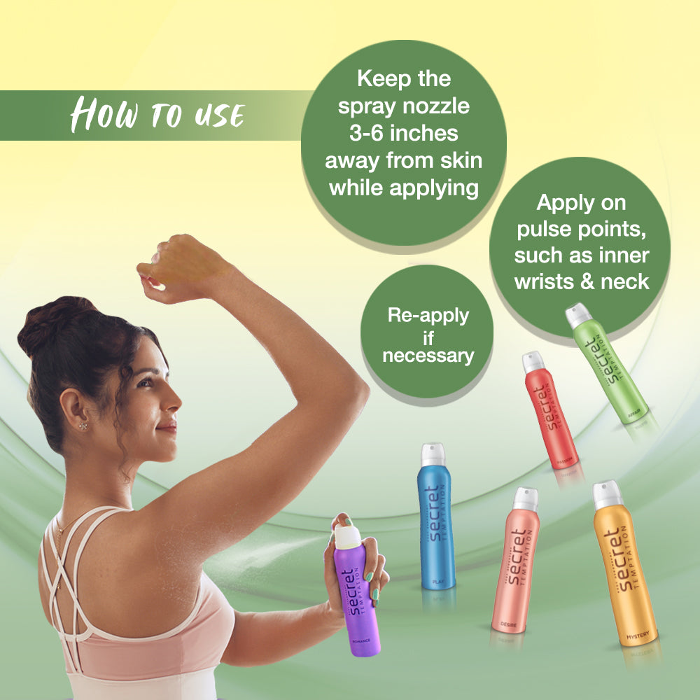 Freedom Pack with Passion, Liberty and Affair Deodorant