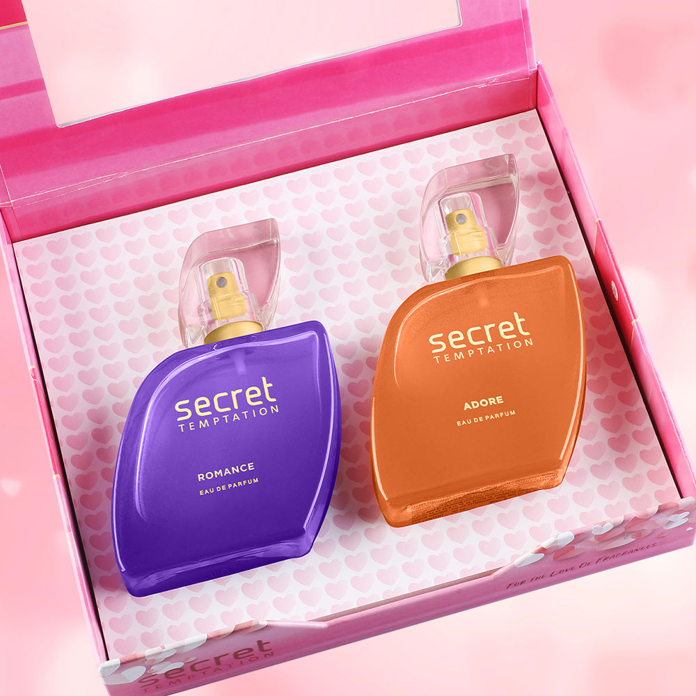 Valentine s Day Gift Hamper with Romance and Adore Perfume Secret Temptation