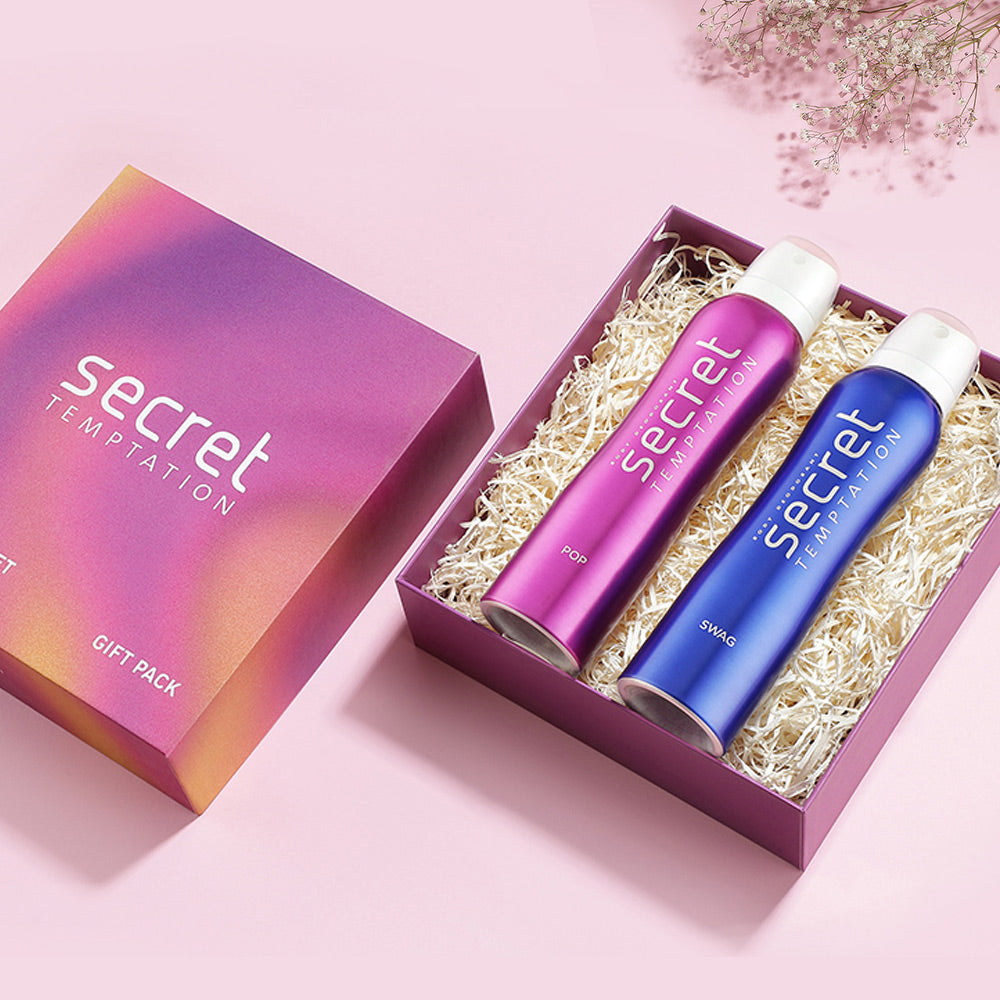 Gift Pack with Pop and Swag Deodorants (150ml each)