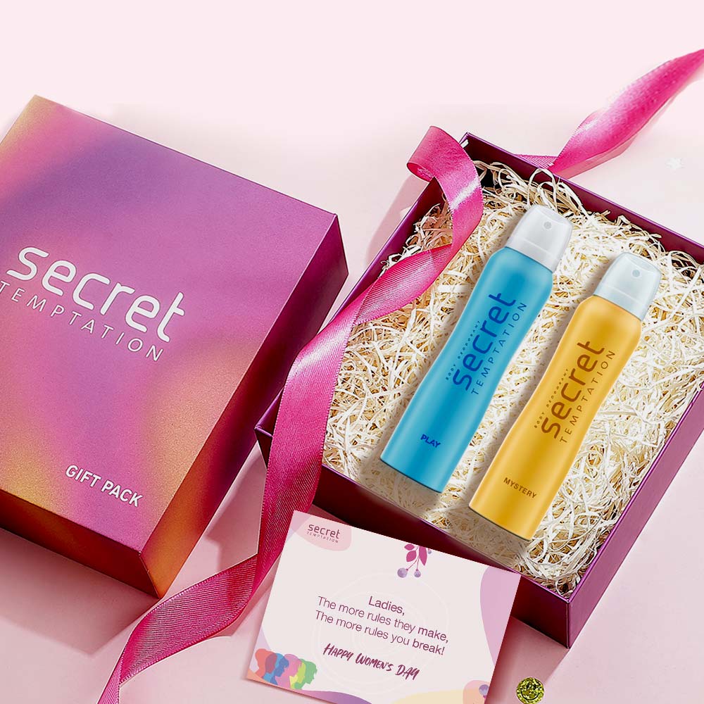 Deodorant Gift Hamper, Pack of 2 (150ml)