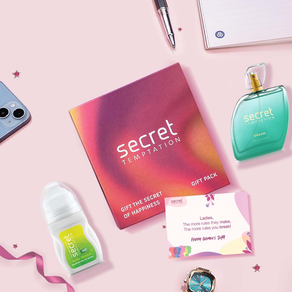 Gift Pack of Deo, Roll On and Perfume