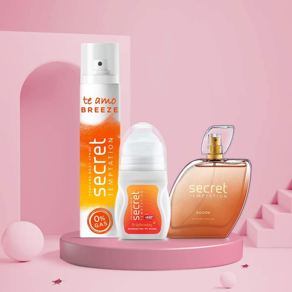 Fragrance Pack (Deo, Roll On and Perfume)