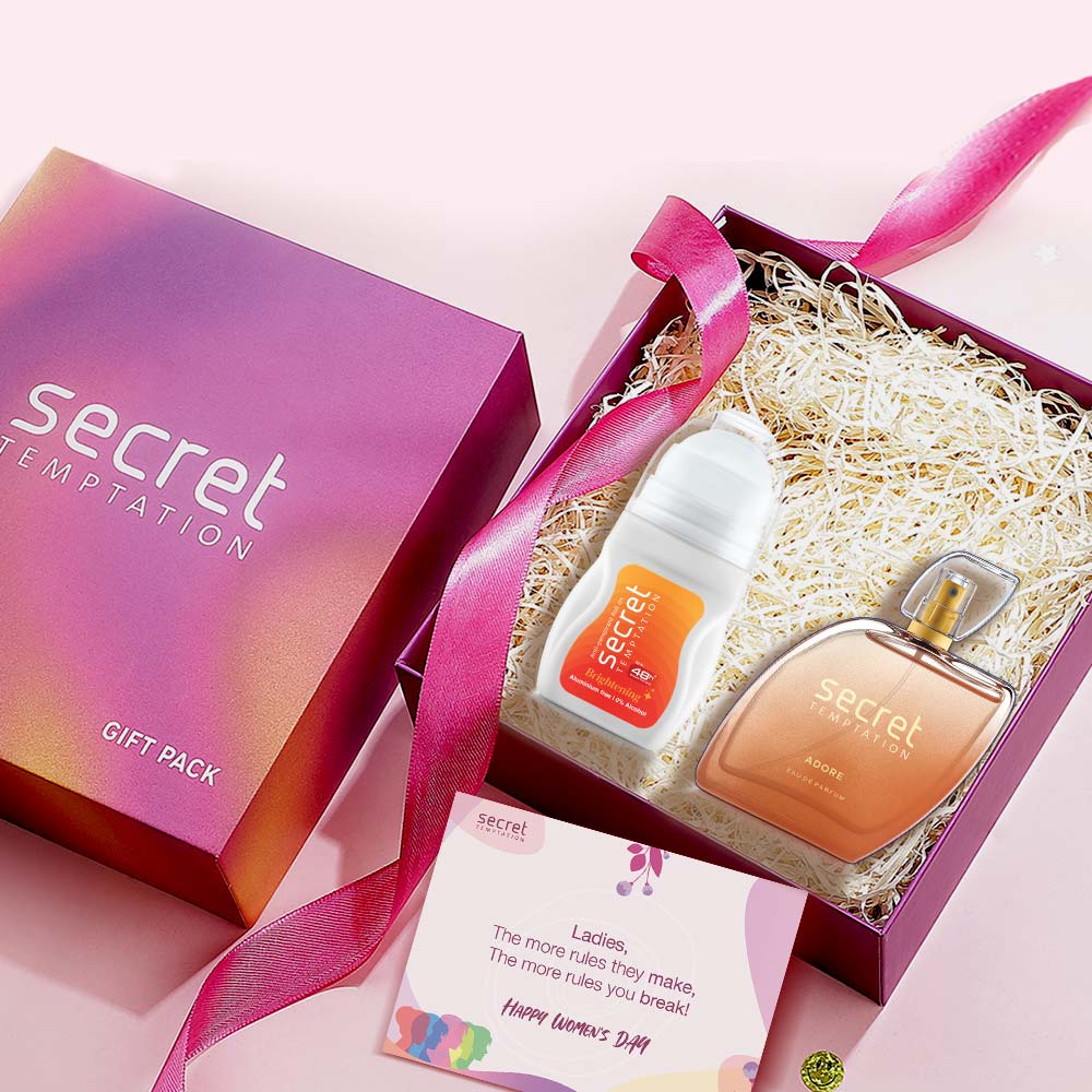 Brightening Roll On and Adore Perfume