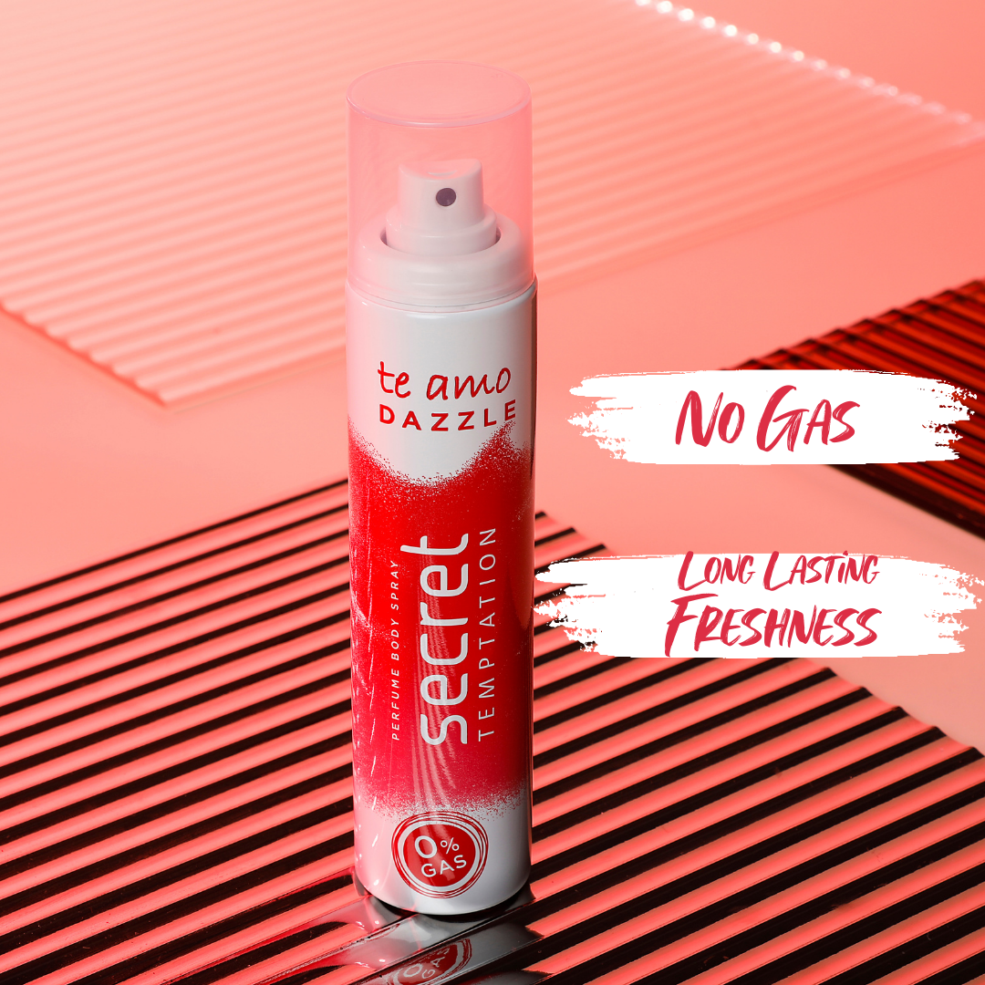 Te Amo Dazzle and Pearl Body Perfume, Pack of 2 (120ml each)