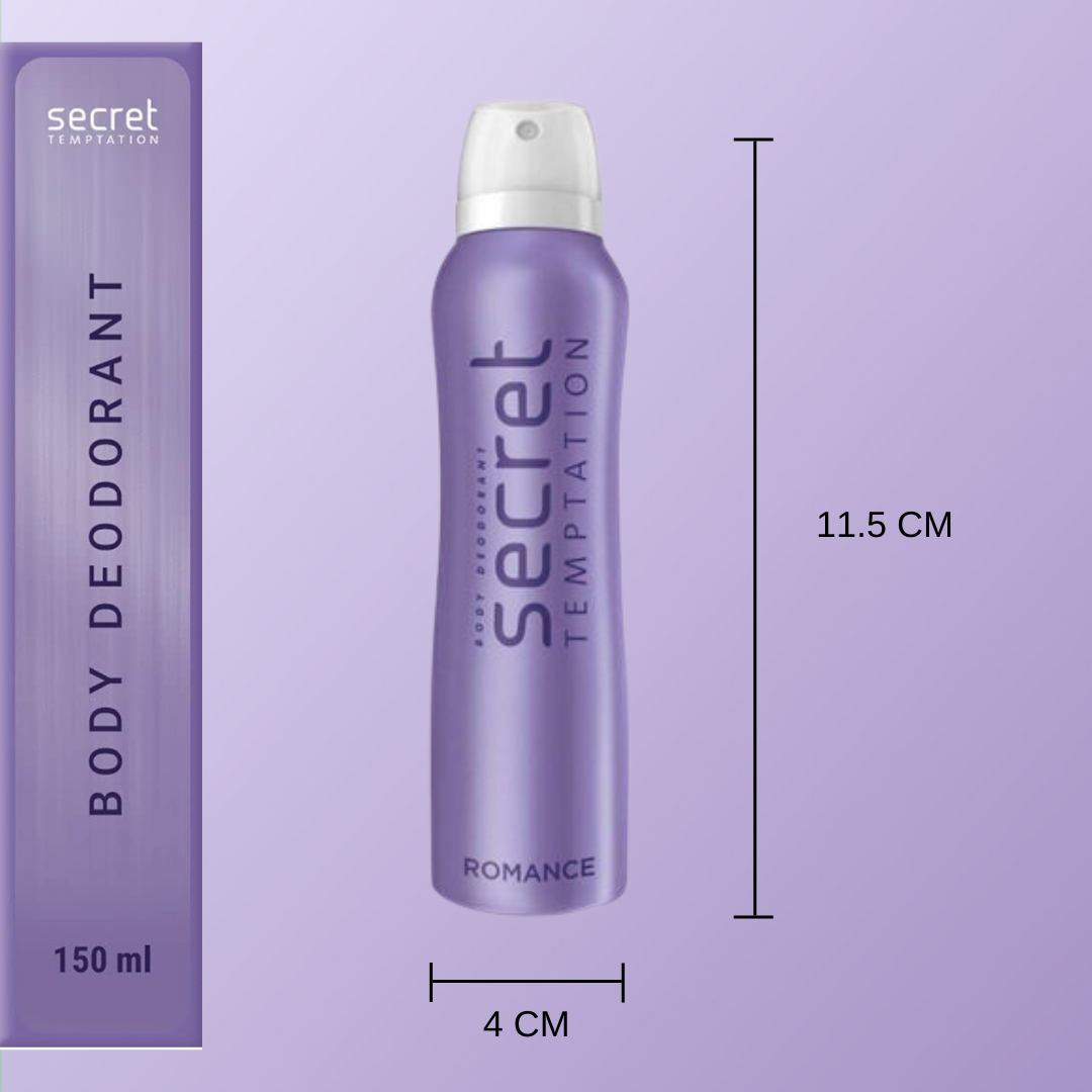Romance and Pink Deodorant, Pack of 2 (150ml each)