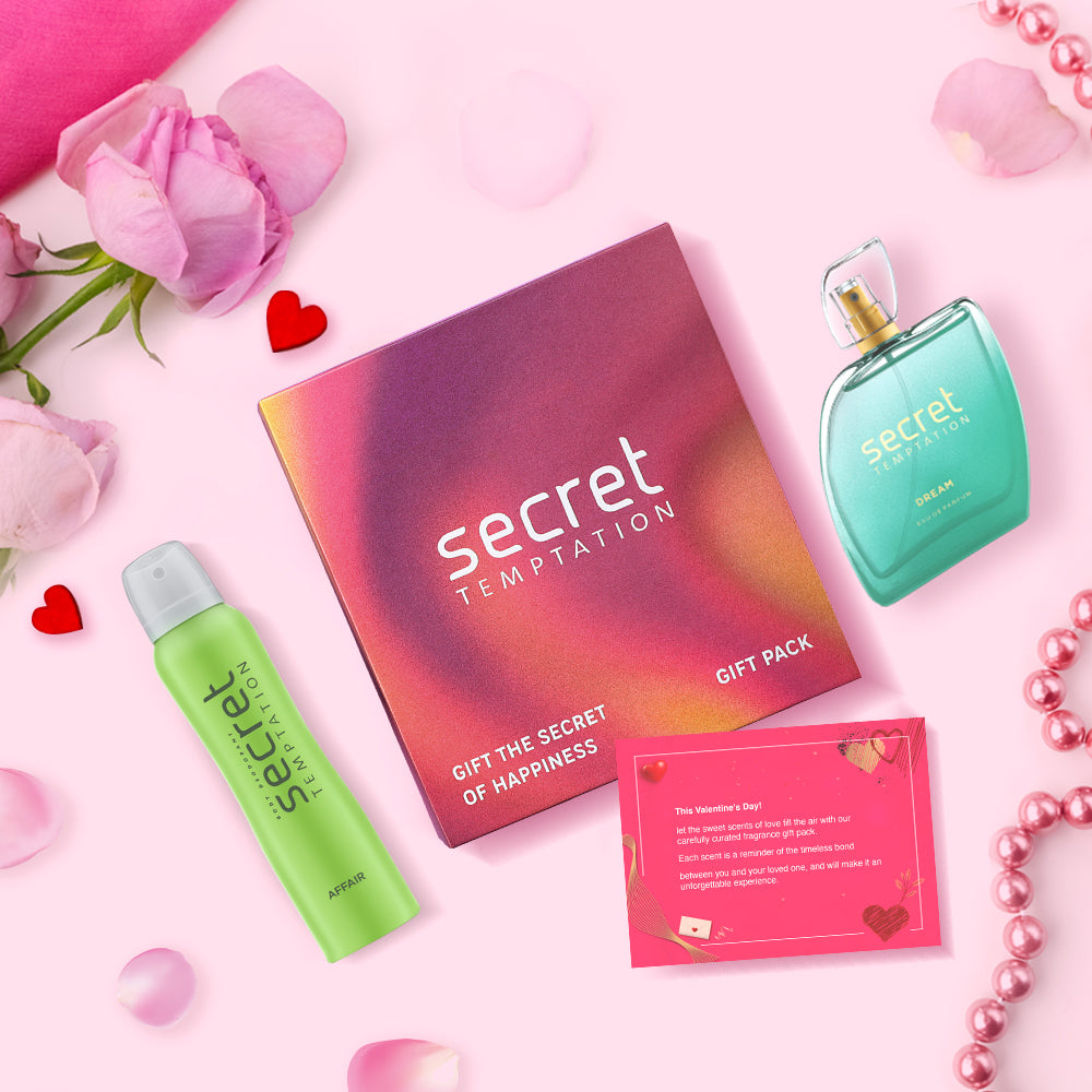 Valentine's Day Gift Hamper with Affair Deodorant 150ml and Dream Perfume 100ml
