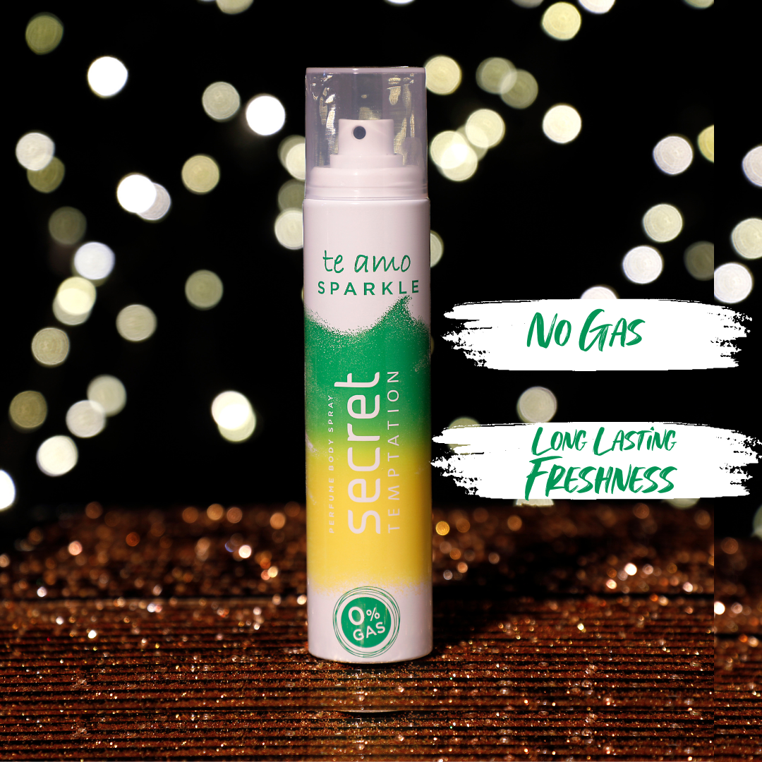Te Amo Dazzle and Sparkle Body Perfume, Pack of 2 (120ml each)