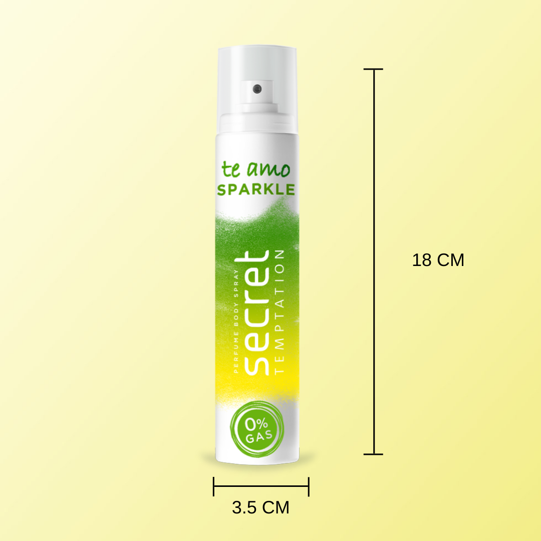 Te Amo Sparkle and Breeze Body Perfume, Pack of 2 (120ml each)