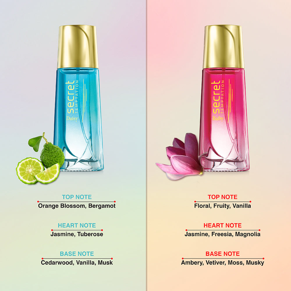 Ruby and Daisy Perfume, Pack of 2 (30ml each)