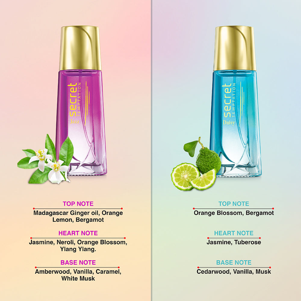 Jazz and Daisy Perfume, Pack of 2 (30ml each)
