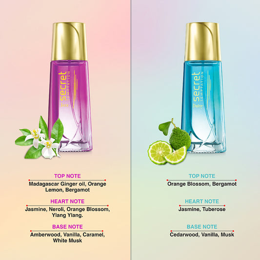Jazz and Daisy Perfume, Pack of 2 (30ml each)