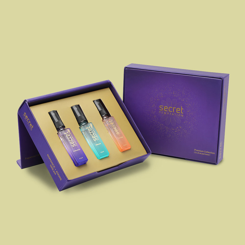 Adore, Dream and Romance Perfume, Travel Pack (8ml each)