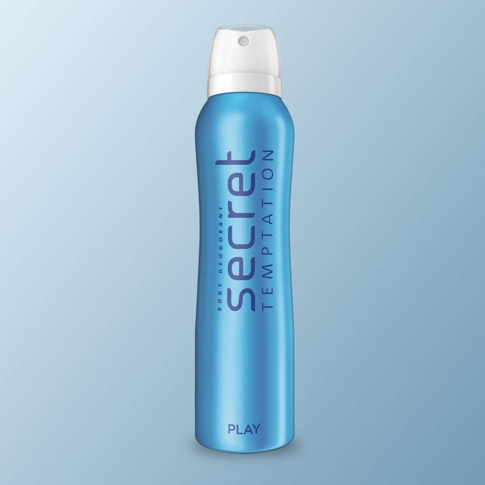 Play Deodorant 150ml Deodorant for Women Secret Temptation
