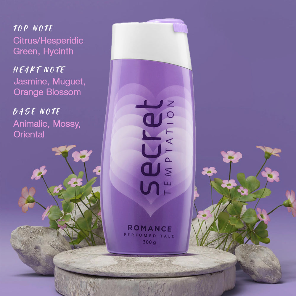 Pink and Romance Talc, Pack of 2 (300gm each)