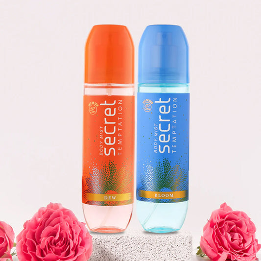 Bloom and Dew Body Mist, Pack of 2 (120ml each)