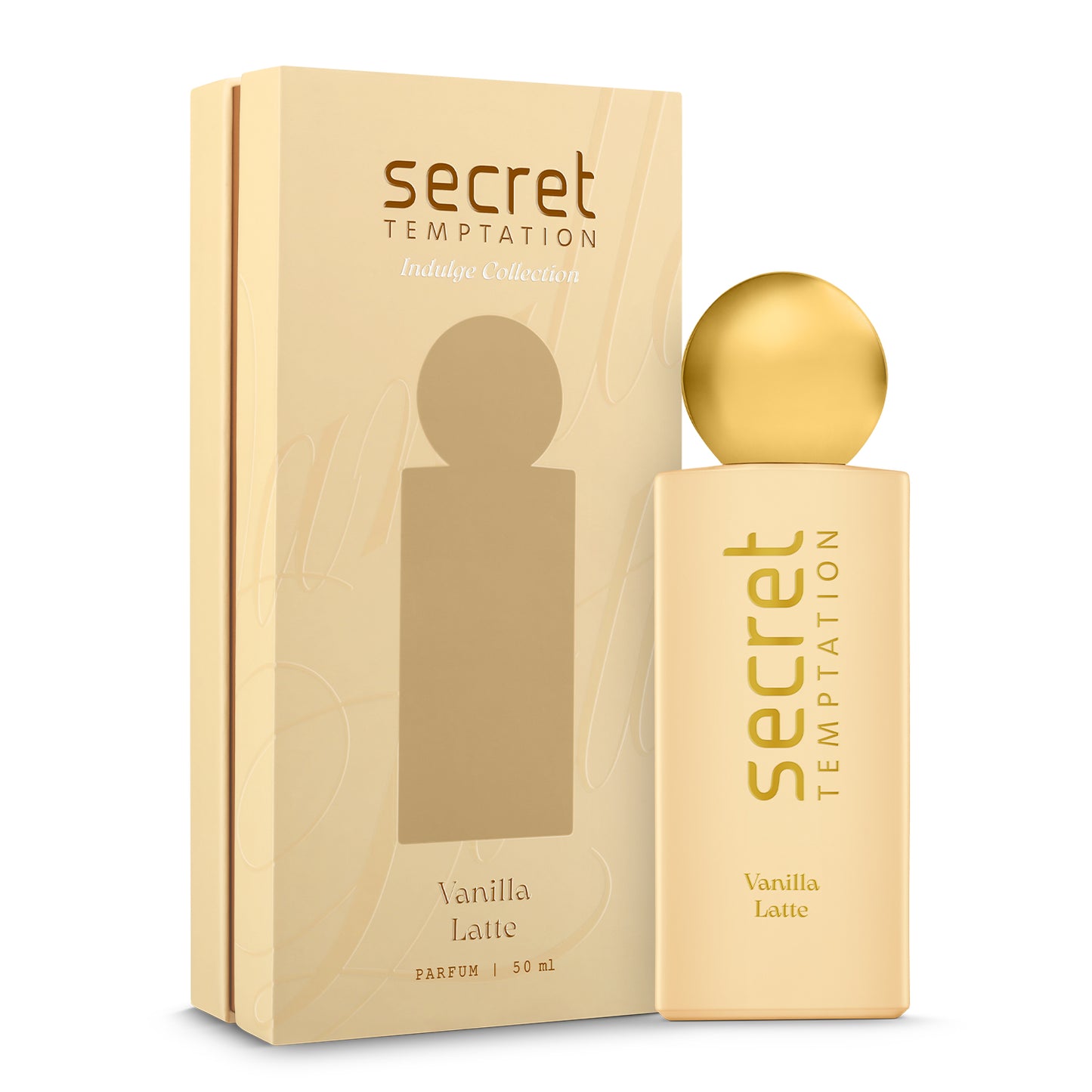 Secret Temptation Vanilla Latte Perfume for Women, 50ml | Long Lasting Perfume | Vanilla Fragrance for Women | Sweet Gourmand Ladies Perfume I 20% Perfume Oil