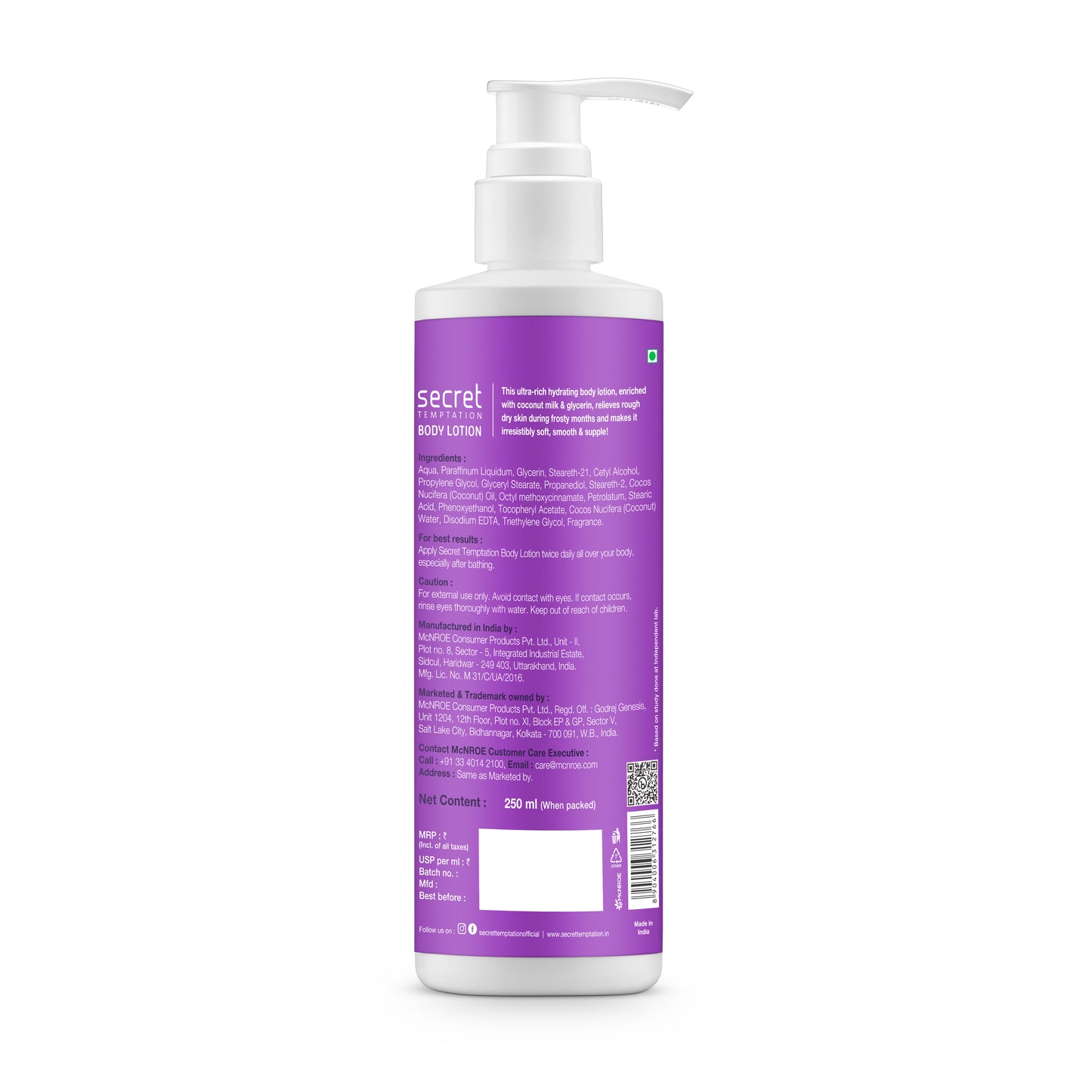 Ultra Rich Hydration Body Lotion 400ml