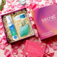 Valentine's Day Gift Box with Te Amo Aqua 120ml, Talc Effect Roll On 50ml and Dream Perfume 50ml