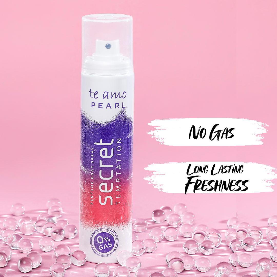 Te Amo Pearl 120ml Body Perfume for Women Secret Temptation
