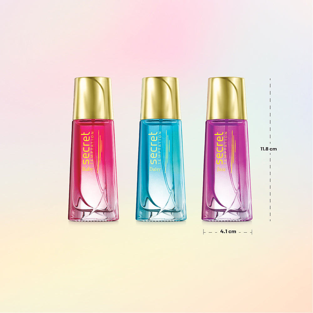 Cheer Collection Daisy, Jazz & Ruby Perfume
